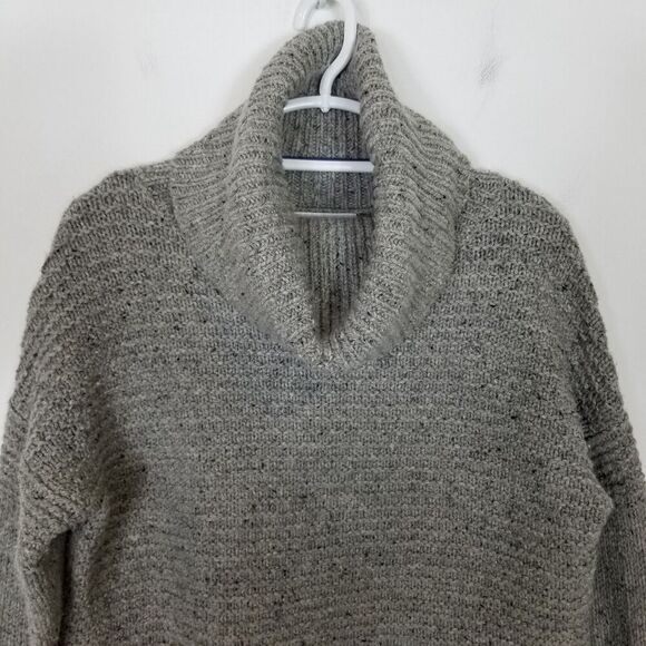 White Label The White Company Women Merino Wool Turtle Neck Sweater Sz S Gray - Picture 2 of 8